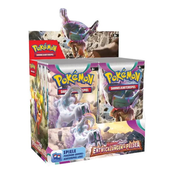 Pokemon TCG - Karmasin & Purpur Entwicklungen in Paldea - Deutsch