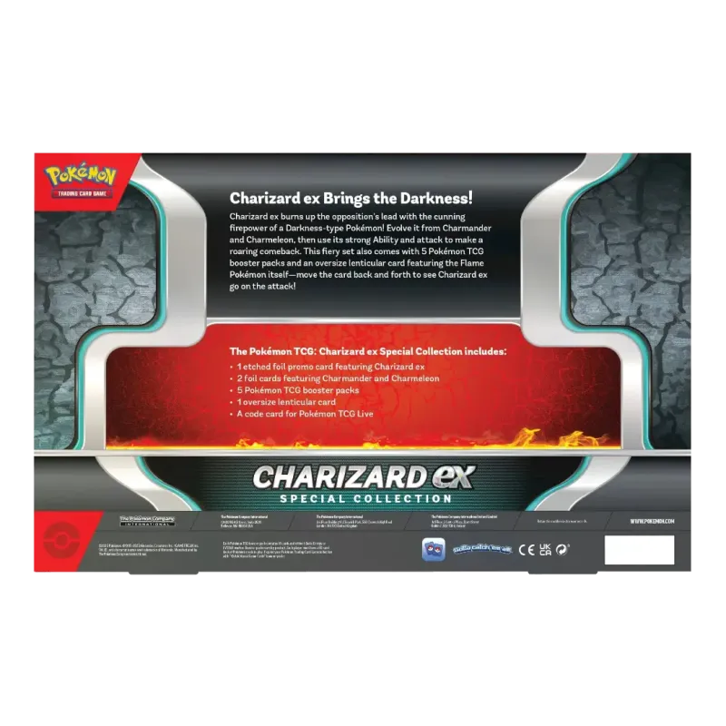 Pokemon TCG - Charizard Ex Spezial Kollektion - Englisch