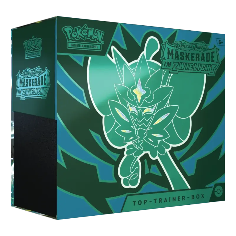 Pokemon TCG - Karmasin & Purpur Maskerade im Zwielicht - Top Trainer Box - Deutsch