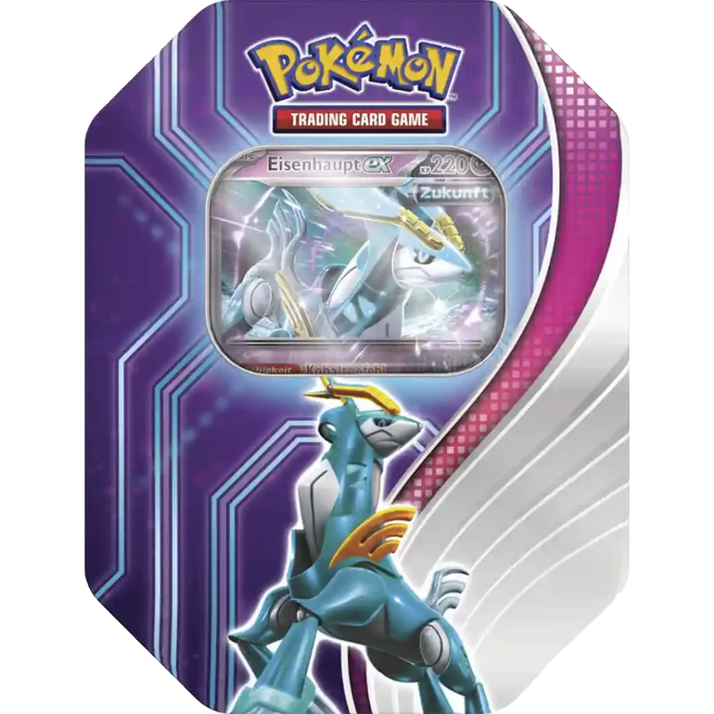 Pokemon TCG - Paradox Schicksale Tin Eisenhaupt Ex - Deutsch