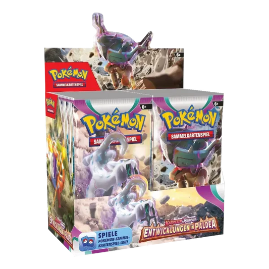 Pokemon TCG - Karmasin & Purpur Entwicklungen in Paldea - Deutsch