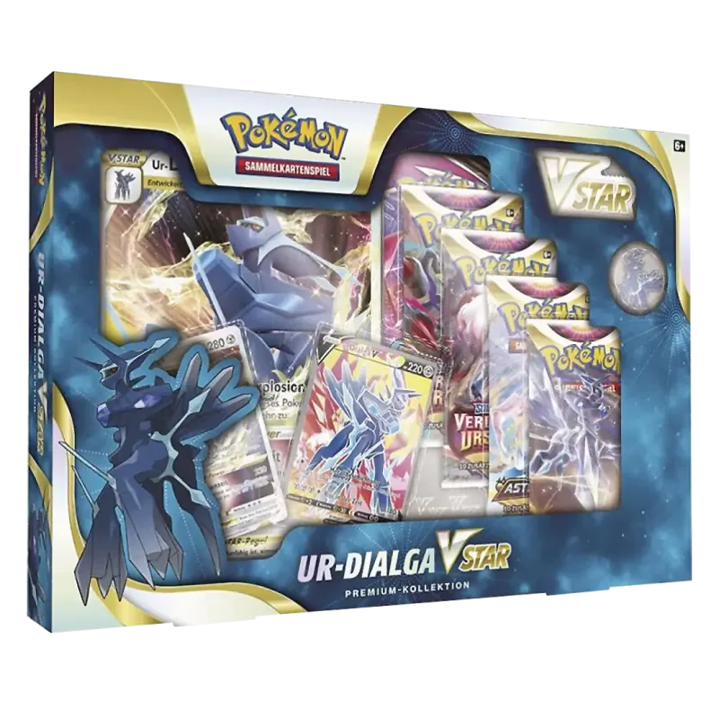 Pokemon TCG - Ur-Dialga VSTAR - Premium Kollektion - Deutsch