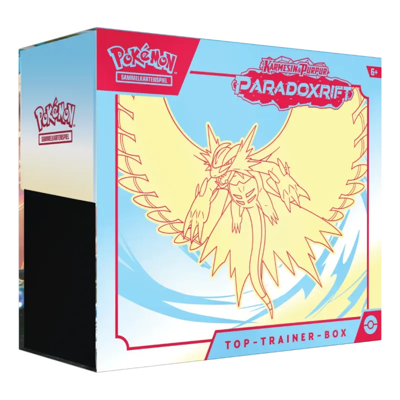 Pokemon TCG - Karmasin & Purpur Paradoxrift - Top Trainer Box - Deutsch