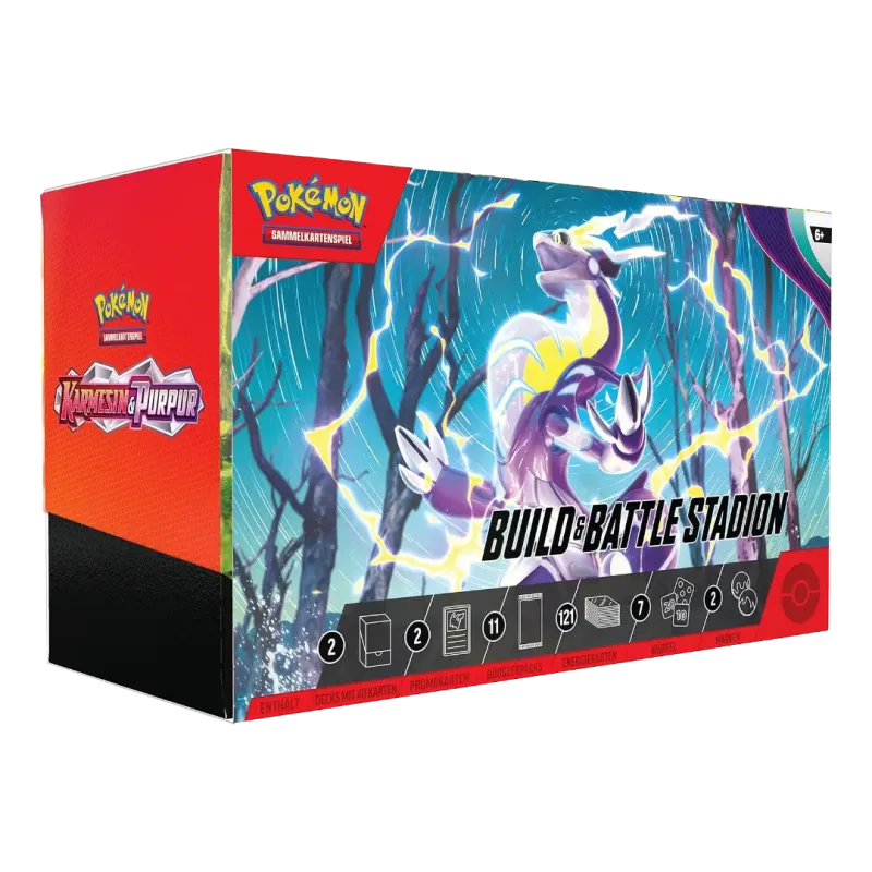 Pokemon TCG - Karmesin & Purpur - Build & Battle Stadion - Deutsch