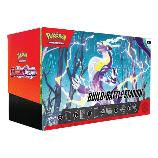 Pokemon TCG - Karmesin & Purpur - Build & Battle Stadion - Deutsch