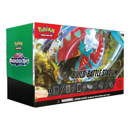 Pokemon TCG - Karmesin & Purpur Paradoxrift - Build & Battle Stadion - Deutsch