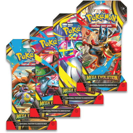 Pokemon TCG - Mega Evolution - Sleeved Booster - Englisch