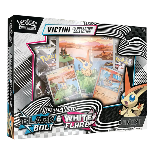 Pokemon TCG - Scarlet & Violet Black Bolt & White Flare - Unova Victini Illustration Collection - Englisch