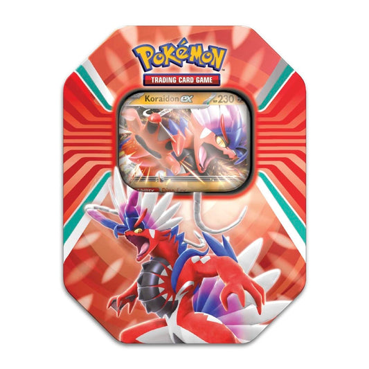 Pokémon TCG Paldea Legends Koraidon ex Tin Englisch