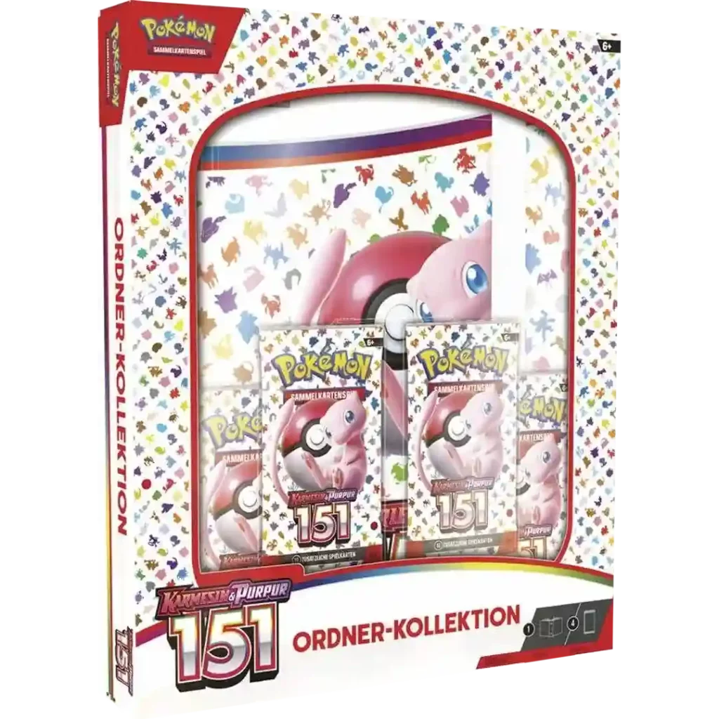 Pokemon TCG - Karmesin & Purpur 151 - Ordner Kollektion - Deutsch
