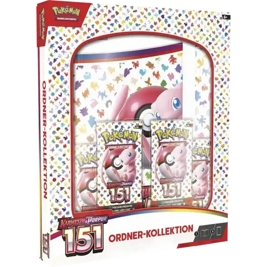 Pokemon TCG - Karmesin & Purpur 151 - Ordner Kollektion - Deutsch