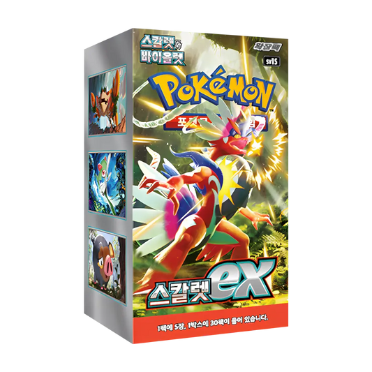 Pokémon TCG Scarlet ex SV1S Display Koreanisch