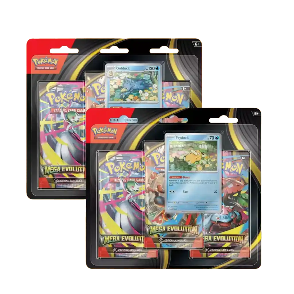 Pokemon TCG - Mega Evolution - 3er Blister - Englisch